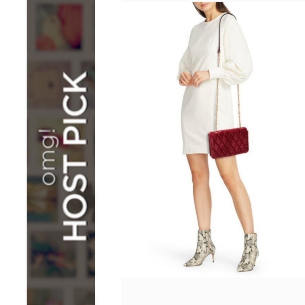 Jill And Ally Crossbody Bag - Quilted Velvet HOST PICK